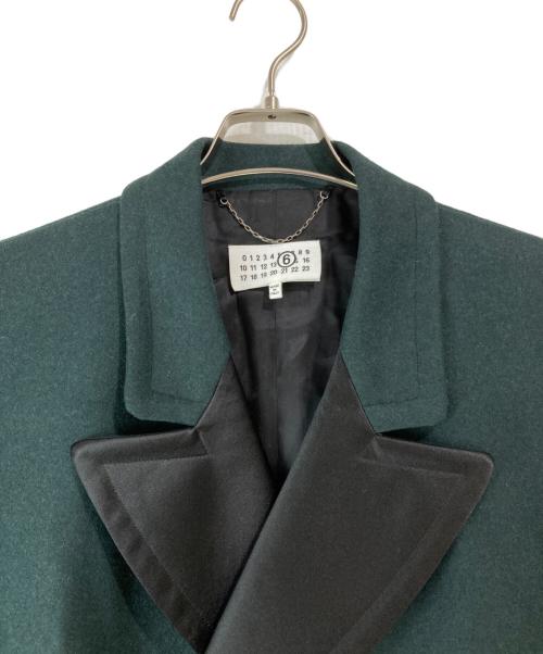 MM6 Maison Margiela（エムエムシックスメゾンマルジェラ）MM6 Maison Margiela (エムエムシックスメゾンマルジェラ) ウールテーラードジャケット グリーン サイズ:SIZE42の古着・服飾アイテム