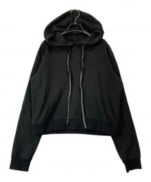 SHINYA KOZUKA（シンヤコズカ）の古着「ORDINARY DIVING SKINNY HOODIE」｜ブラック
