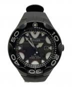 CITIZENシチズン）の古着「PROMASTER/MARINEシリ-ズ ダイバー200m」｜ブラック
