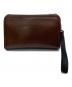 PORTER (ポーター) レザークラッチバッグ/CLERK POUCH ブラウン：10000円