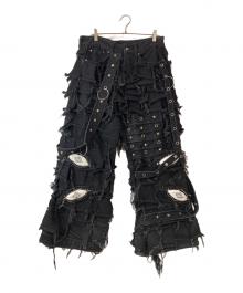 UNIZ（ユニズ）の古着「BLACK MONSTER PANTS」｜ブラック