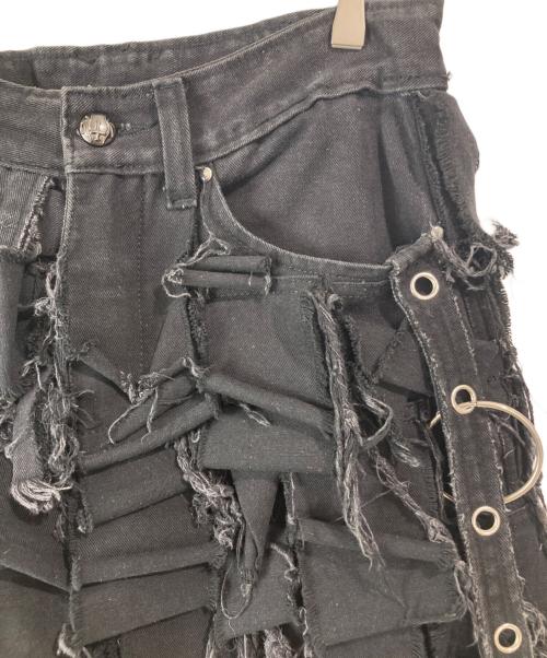 UNIZ（ユニズ）UNIZ (ユニズ) BLACK MONSTER PANTS ブラック サイズ:1の古着・服飾アイテム