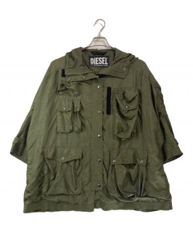 中古・古着通販】DIESEL (ディーゼル) マルチポケットナイロンモッズ