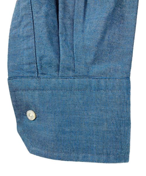 Thom Browne（トムブラウン）Thom Browne (トムブラウン) トリコロール オックスフォード シャツ ブルー サイズ:2の古着・服飾アイテム