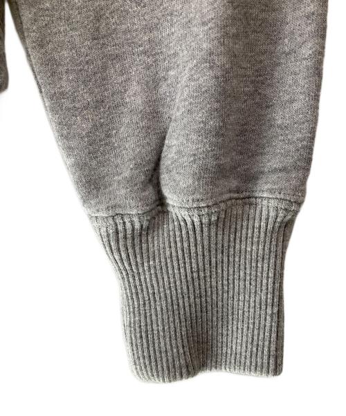 Thom Browne（トムブラウン）Thom Browne (トムブラウン) 4BAR ボタンフーディ- グレー サイズ:Ｌ　の古着・服飾アイテム