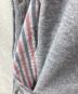 中古・古着 Thom Browne (トムブラウン) 4BAR ボタンフーディ- グレー サイズ:Ｌ　：15000円
