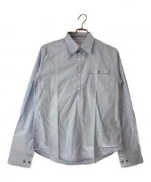 MONCLER（モンクレール）の古着「プルオーバーシャツ/CAMICIA COLLO BUTTON DOWN」｜ブルー