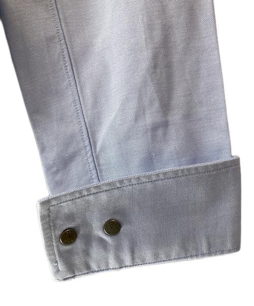 MONCLER（モンクレール）MONCLER (モンクレール) プルオーバーシャツ/CAMICIA COLLO BUTTON DOWN ブルー サイズ:Ｍの古着・服飾アイテム