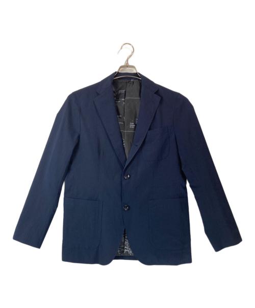 uniform experiment（ユニフォームエクスペリメント）uniform experiment (ユニフォームエクスペリメント) シアサッカー3Bジャケットセットアップ ネイビー サイズ:ジャケット3/パンツ4の古着・服飾アイテム