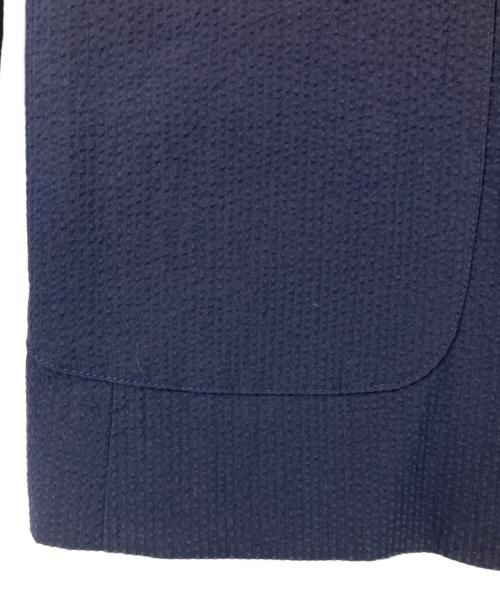 uniform experiment（ユニフォームエクスペリメント）uniform experiment (ユニフォームエクスペリメント) シアサッカー3Bジャケットセットアップ ネイビー サイズ:ジャケット3/パンツ4の古着・服飾アイテム
