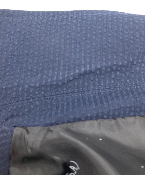 uniform experiment（ユニフォームエクスペリメント）uniform experiment (ユニフォームエクスペリメント) シアサッカー3Bジャケットセットアップ ネイビー サイズ:ジャケット3/パンツ4の古着・服飾アイテム