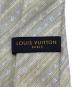 中古・古着 LOUIS VUITTON (ルイ ヴィトン) シルク×リネン モノグラムネクタイ イエロー サイズ:FREE：10000円