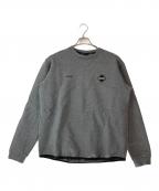 F.C.R.B.エフシーレアルブリストル）の古着「SWEAT CREWNECK TOP」｜グレー