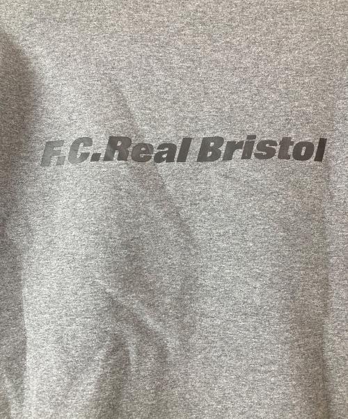 F.C.R.B.（エフシーレアルブリストル）F.C.R.B. (エフシーレアルブリストル) SWEAT CREWNECK TOP グレー サイズ:XLの古着・服飾アイテム