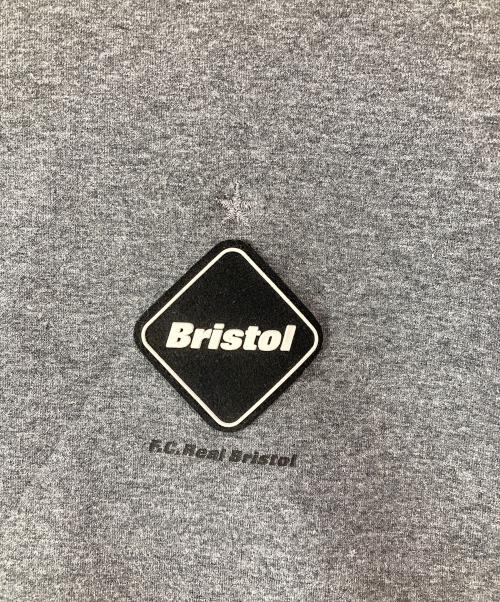 F.C.R.B.（エフシーレアルブリストル）F.C.R.B. (エフシーレアルブリストル) SWEAT CREWNECK TOP グレー サイズ:XLの古着・服飾アイテム