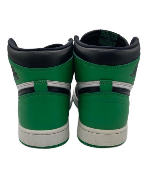 NIKE（ナイキ）NIKE (ナイキ) ハイカットスニーカー/Air Jordan 1 RETRO HIGH OG グリーン×ホワイト サイズ:28cmの古着・服飾アイテム