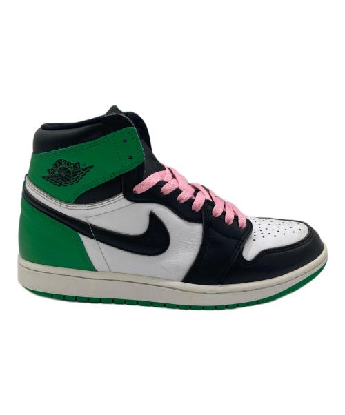 NIKE（ナイキ）NIKE (ナイキ) ハイカットスニーカー/Air Jordan 1 RETRO HIGH OG グリーン×ホワイト サイズ:28cmの古着・服飾アイテム