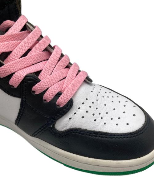 NIKE（ナイキ）NIKE (ナイキ) ハイカットスニーカー/Air Jordan 1 RETRO HIGH OG グリーン×ホワイト サイズ:28cmの古着・服飾アイテム
