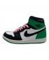 NIKE (ナイキ) ハイカットスニーカー/Air Jordan 1 RETRO HIGH OG グリーン×ホワイト サイズ:28cm：10000円