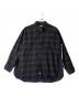 stein（シュタイン）の古着「22AW OVERSIZED LAYERED FLANNEL SHIRT」｜ブラウン