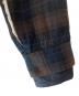 中古・古着 stein (シュタイン) 22AW OVERSIZED LAYERED FLANNEL SHIRT ブラウン サイズ:Ｍ：15000円