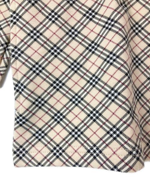 BURBERRY LONDON（バーバリーロンドン）BURBERRY LONDON (バーバリーロンドン) ノヴァチェックジップパーカー ベージュ サイズ:160Aの古着・服飾アイテム