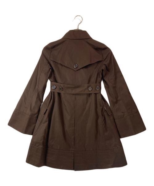 BURBERRY BLUE LABEL（バーバリー ブルー レーベル）BURBERRY BLUE LABEL (バーバリー ブルー レーベル) トレンチコート ブラウン サイズ:36の古着・服飾アイテム