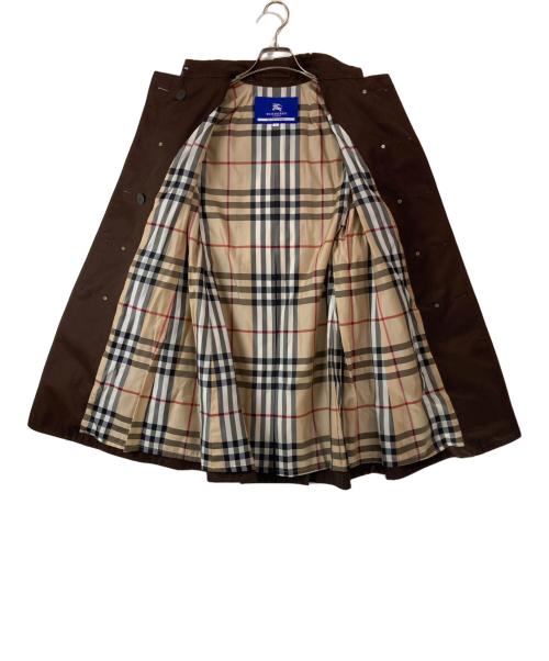 BURBERRY BLUE LABEL（バーバリー ブルー レーベル）BURBERRY BLUE LABEL (バーバリー ブルー レーベル) トレンチコート ブラウン サイズ:36の古着・服飾アイテム