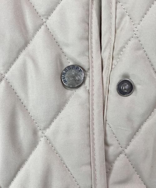 BURBERRY LONDON（バーバリーロンドン）BURBERRY LONDON (バーバリーロンドン) 裏ノヴァチェックキルティングジャケット アイボリー サイズ:XSの古着・服飾アイテム