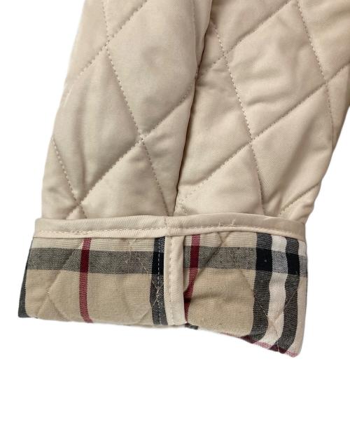 BURBERRY LONDON（バーバリーロンドン）BURBERRY LONDON (バーバリーロンドン) 裏ノヴァチェックキルティングジャケット アイボリー サイズ:XSの古着・服飾アイテム