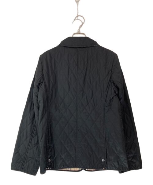 BURBERRY LONDON（バーバリーロンドン）BURBERRY LONDON (バーバリーロンドン) 裏地ノヴァチェックキルティングジャケット ブラック サイズ:38の古着・服飾アイテム