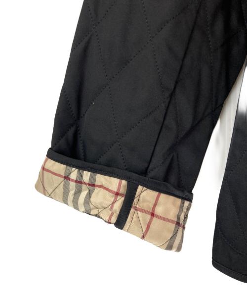 BURBERRY LONDON（バーバリーロンドン）BURBERRY LONDON (バーバリーロンドン) 裏地ノヴァチェックキルティングジャケット ブラック サイズ:38の古着・服飾アイテム