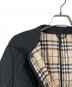 中古・古着 BURBERRY LONDON (バーバリーロンドン) 裏地ノヴァチェックキルティングジャケット ブラック サイズ:38：12000円
