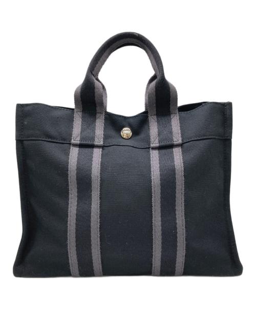 HERMES（エルメス）HERMES (エルメス) トートバッグ/フールトゥPM ブラックの古着・服飾アイテム