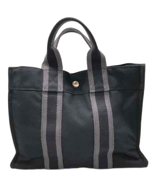 HERMES（エルメス）HERMES (エルメス) トートバッグ/フールトゥPM ブラックの古着・服飾アイテム