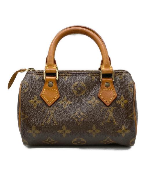 LOUIS VUITTON（ルイ ヴィトン）LOUIS VUITTON (ルイ ヴィトン) ハンドバッグ/ミニ・スピーディ ブラウンの古着・服飾アイテム
