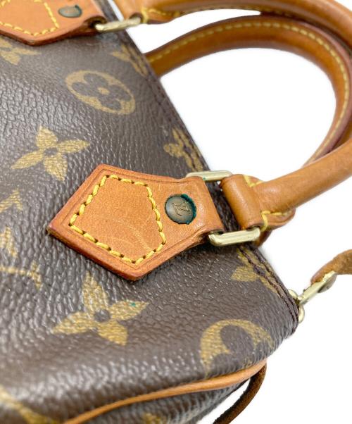LOUIS VUITTON（ルイ ヴィトン）LOUIS VUITTON (ルイ ヴィトン) ハンドバッグ/ミニ・スピーディ ブラウンの古着・服飾アイテム