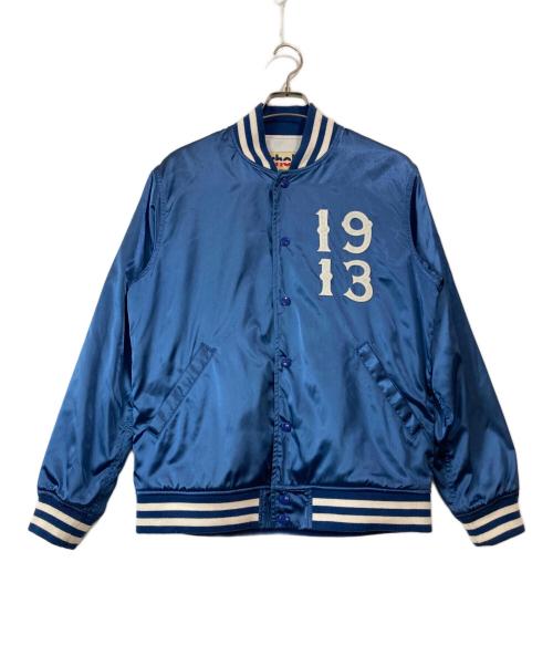 Schott（ショット）Schott (ショット) VARSITY JACKET/ヴァーシティージャケット ブルー サイズ:Ｍの古着・服飾アイテム