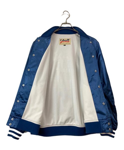 Schott（ショット）Schott (ショット) VARSITY JACKET/ヴァーシティージャケット ブルー サイズ:Ｍの古着・服飾アイテム