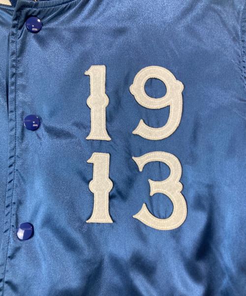 Schott（ショット）Schott (ショット) VARSITY JACKET/ヴァーシティージャケット ブルー サイズ:Ｍの古着・服飾アイテム