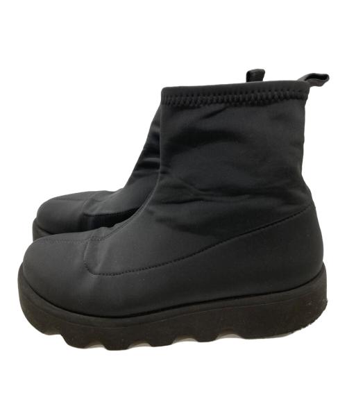 ISSEY MIYAKE（イッセイミヤケ）ISSEY MIYAKE (イッセイミヤケ) UNITED NUDE (ユナイテッドヌード) BOUNCE FIT BOOT ブラック サイズ:36の古着・服飾アイテム