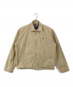 POLO RALPH LAURENポロ・ラルフローレン）の古着「裏フランネルスイングトップ」｜ベージュ