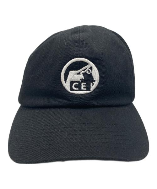 C.E（シーイー）C.E (シーイー) FLAT PRE COG CAP ブラックの古着・服飾アイテム