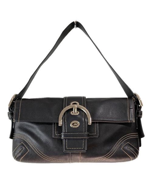 COACH（コーチ）COACH (コーチ) ソーホーワンショルダーバッグ ブラックの古着・服飾アイテム