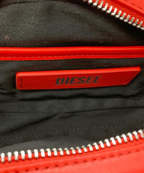DIESEL（ディーゼル）DIESEL (ディーゼル) 1DR-POUCH レッドの古着・服飾アイテム