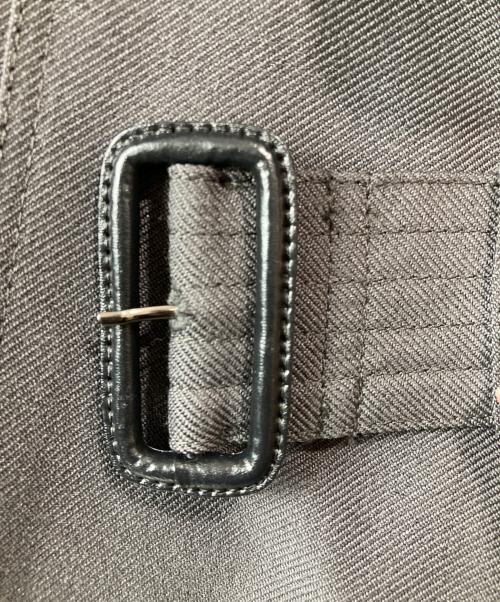 uncrave（アンクレイヴ）uncrave (アンクレイヴ) ベルト付 ウール混 トレンチコート グレー サイズ:1 未使用品の古着・服飾アイテム
