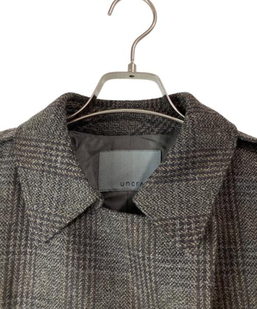 uncrave（アンクレイヴ）uncrave (アンクレイヴ) ベルト付 ウール混 トレンチコート ブラウン サイズ:1の古着・服飾アイテム