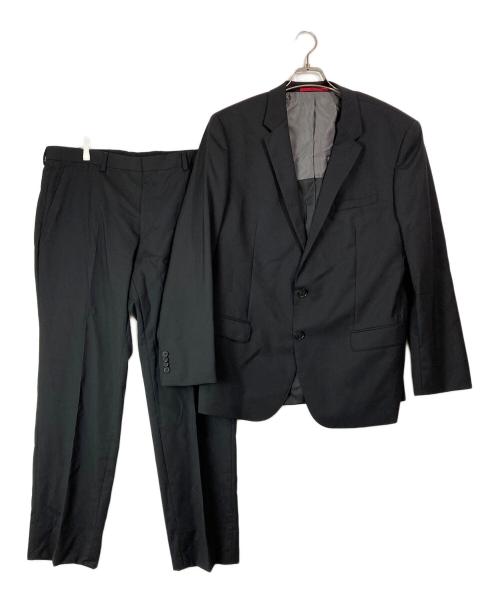HUGO BOSS（ヒューゴ ボス）HUGO BOSS (ヒューゴ ボス) セットアップスーツ ブラック サイズ: 54の古着・服飾アイテム