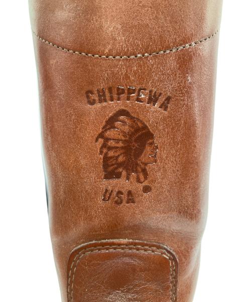 CHIPPEWA（チペワ）CHIPPEWA (チペワ) USA製 ペコスブーツ ブラウン サイズ:9 1/2 EEの古着・服飾アイテム