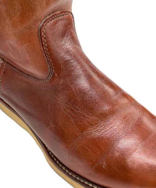 CHIPPEWA（チペワ）CHIPPEWA (チペワ) USA製 ペコスブーツ ブラウン サイズ:9 1/2 EEの古着・服飾アイテム